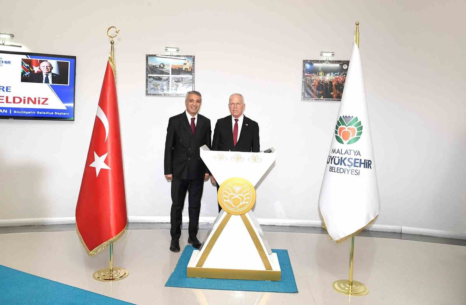 KKTC Cumhuriyet Meclisi Başkanı Töre Malatya’da