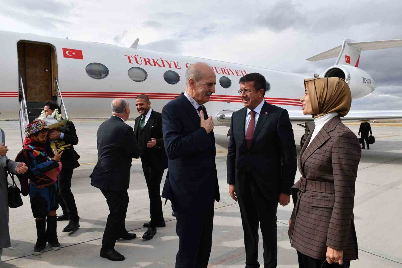 TBMM Başkanı Kurtulmuş’u Denizli heyeti karşıladı