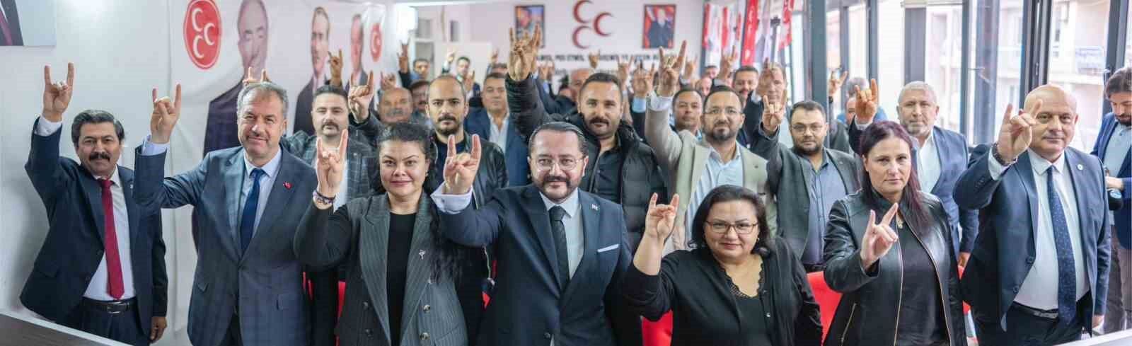 Denizli MHP yerel seçimin startını 20’de 20 hedefiyle verdi