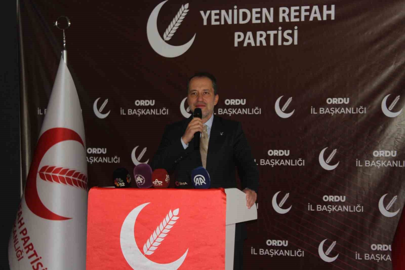 Fatih Erbakan: “Türkiye öncülüğünde, İslam alemi tarafından yeni siyasi ve askeri birlikler kurulmalı”