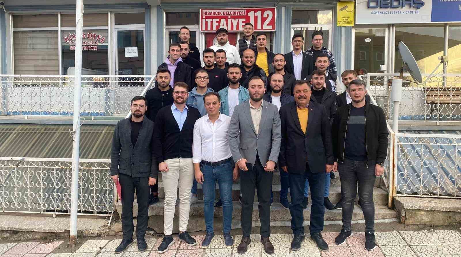 Hisarcık AK Parti İlçe Gençlik Kollarında devir teslim töreni