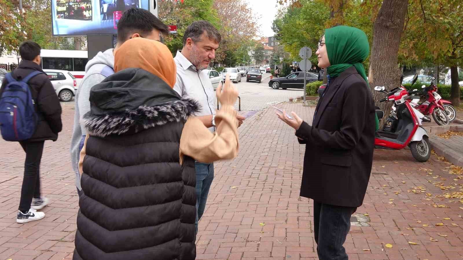 DPÜ Tavşanlı Uygulamalı Bilimler Fakültesi Filistin halkı için  desteğe davet ettiler