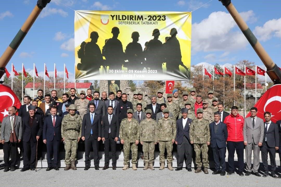 Erciş’te ’Yıldırım-2023 Seferberlik Tatbikatı’ icra edildi