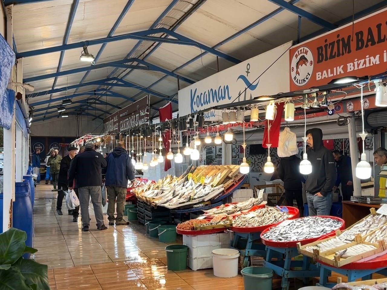 Hava soğudu, hamsi bollaştı