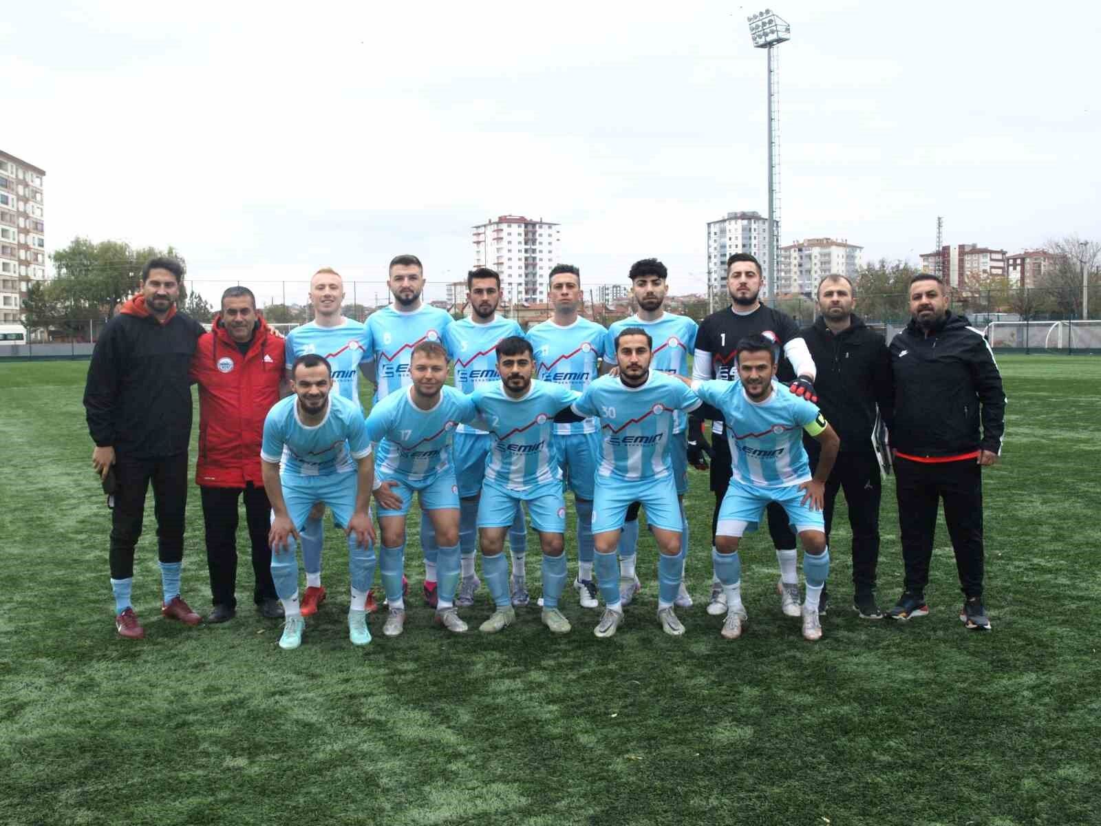 Kayseri 1. Amatör Küme’de ilk yarı tamamlandı
