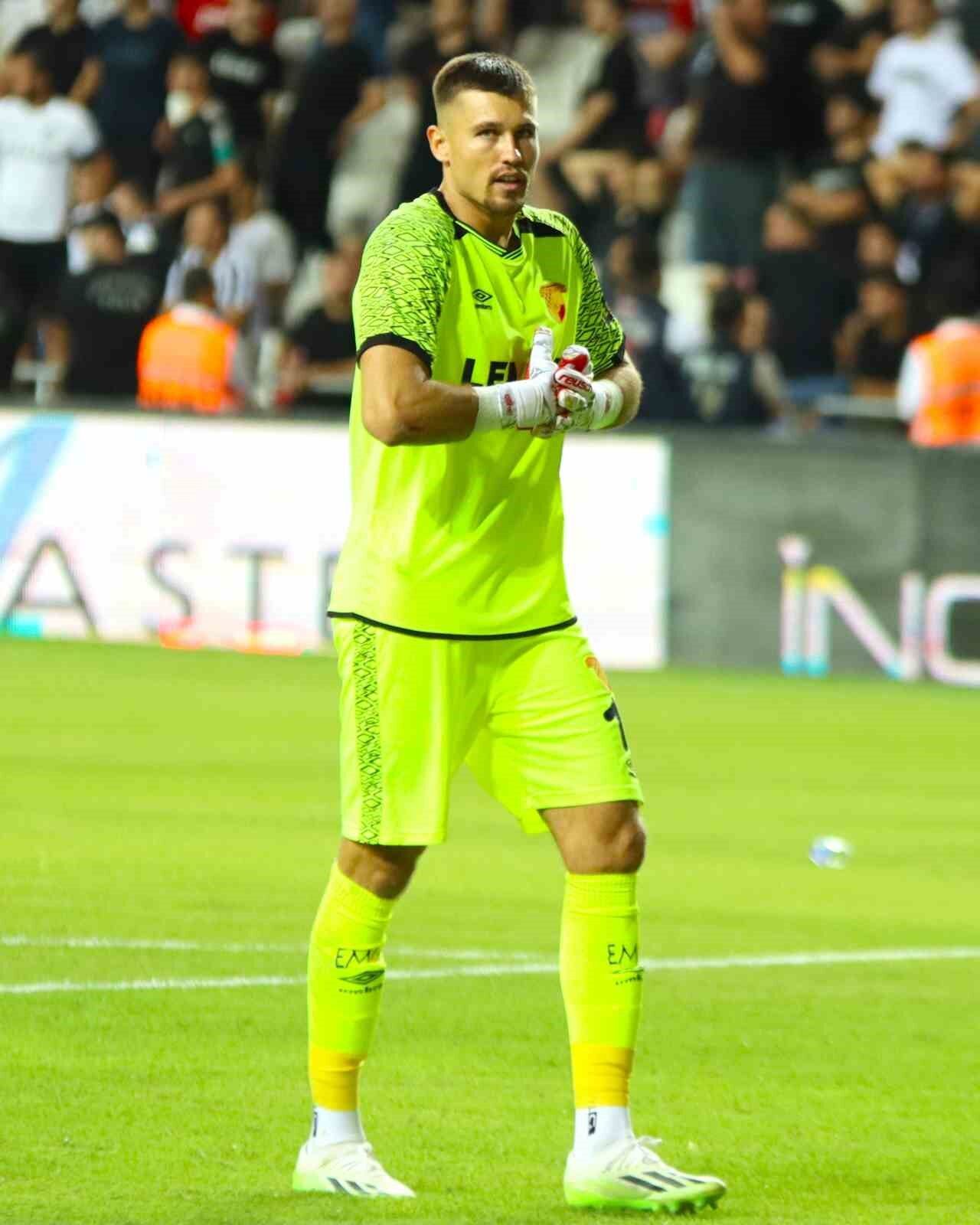 Göztepeli Mateusz Lis, 5 maç sonra gol yedi