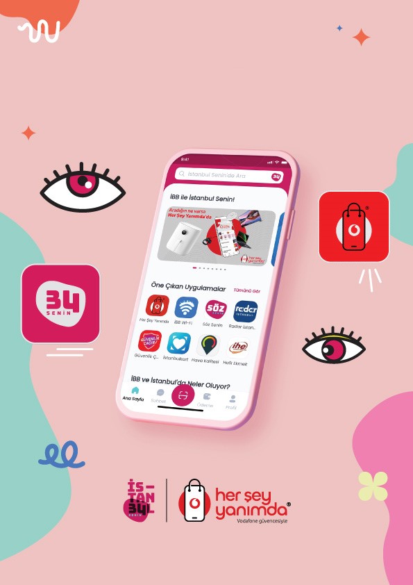Vodafone Her Şey Yanımda, İstanbul Senin uygulaması içinde yer aldı