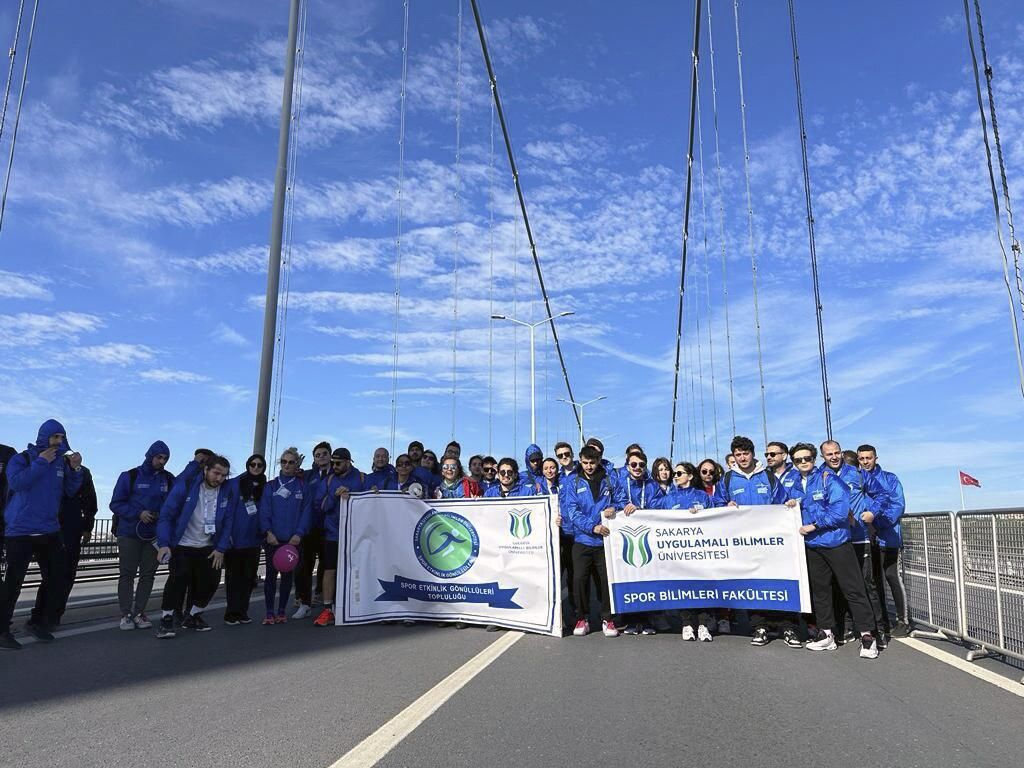 SUBÜ 45. İstanbul Maratonundaydı