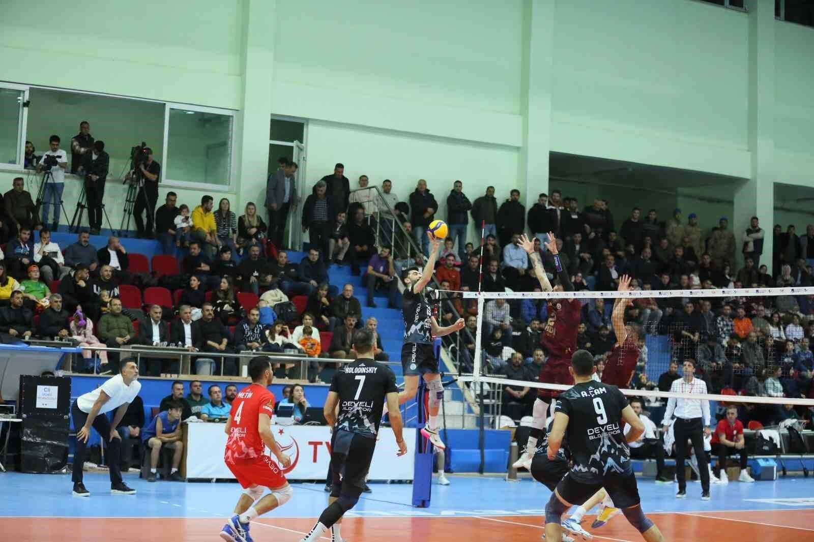 Efeler Ligi: Develi Belediyespor: 3 - Galatasaray HDI Sigorta: 2