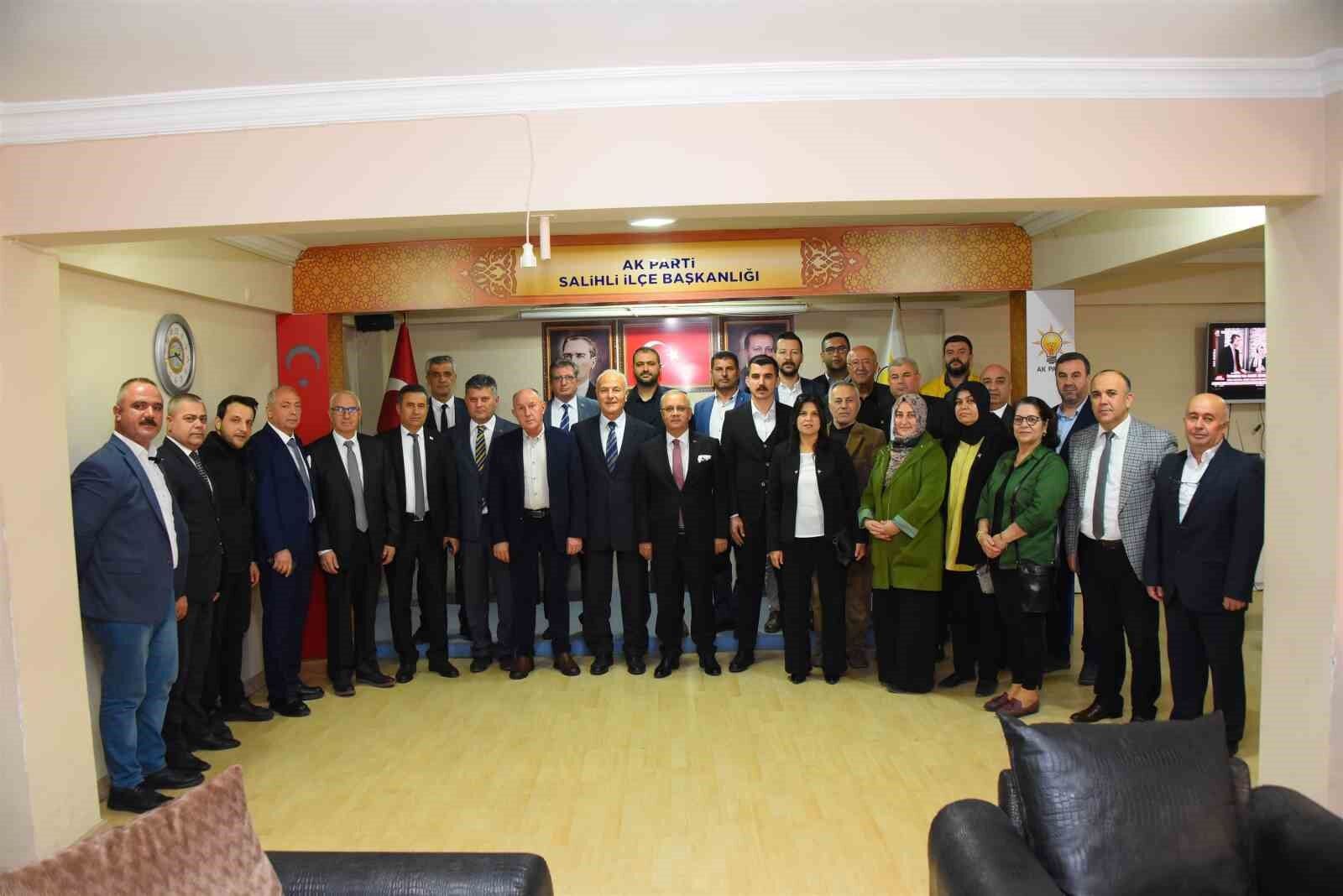 Başkan Kayda’dan, AK Parti İlçe Başkanı Aksoy’a hayırlı olsun ziyareti