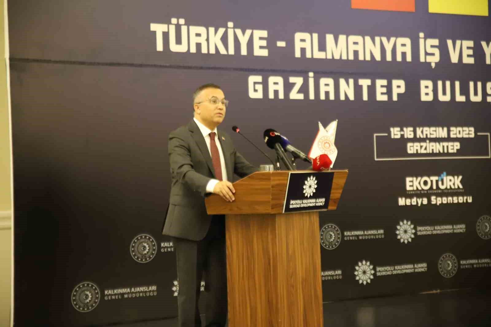 Türkiye-Almanya İş ve Yatırım Forumu Gaziantep’te düzenlendi