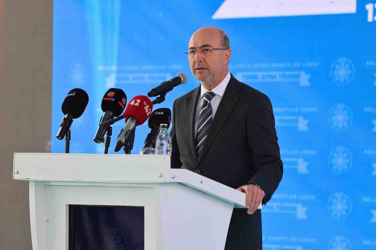 Türkiye’nin en kapsamlı ve modern Güzel Sanatlar Lisesi’nin temeli atıldı