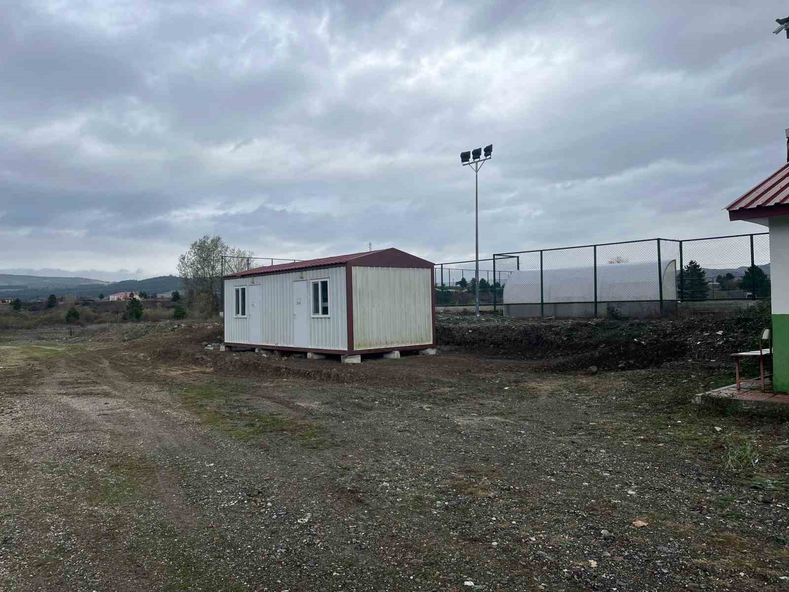 Maçın iptaline neden olan kale direkleri değiştirildi