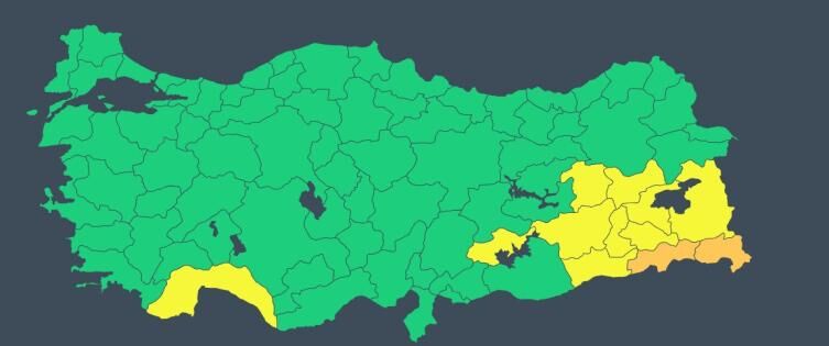 Meteoroloji'den sarı kodlu uyarı! Kar yağışı başlıyor