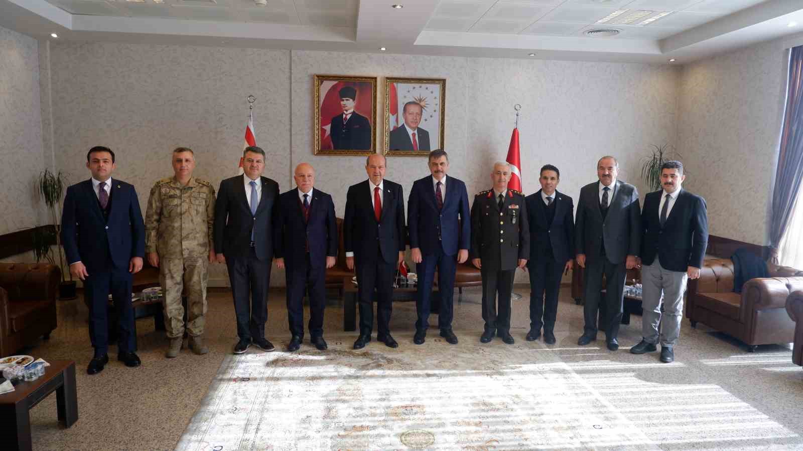 KKTC Cumhurbaşkanı Ersin Tatar Erzurum’da