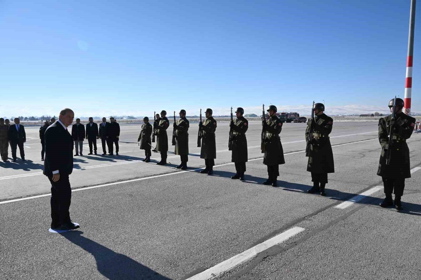 KKTC Cumhurbaşkanı Ersin Tatar Erzurum’da