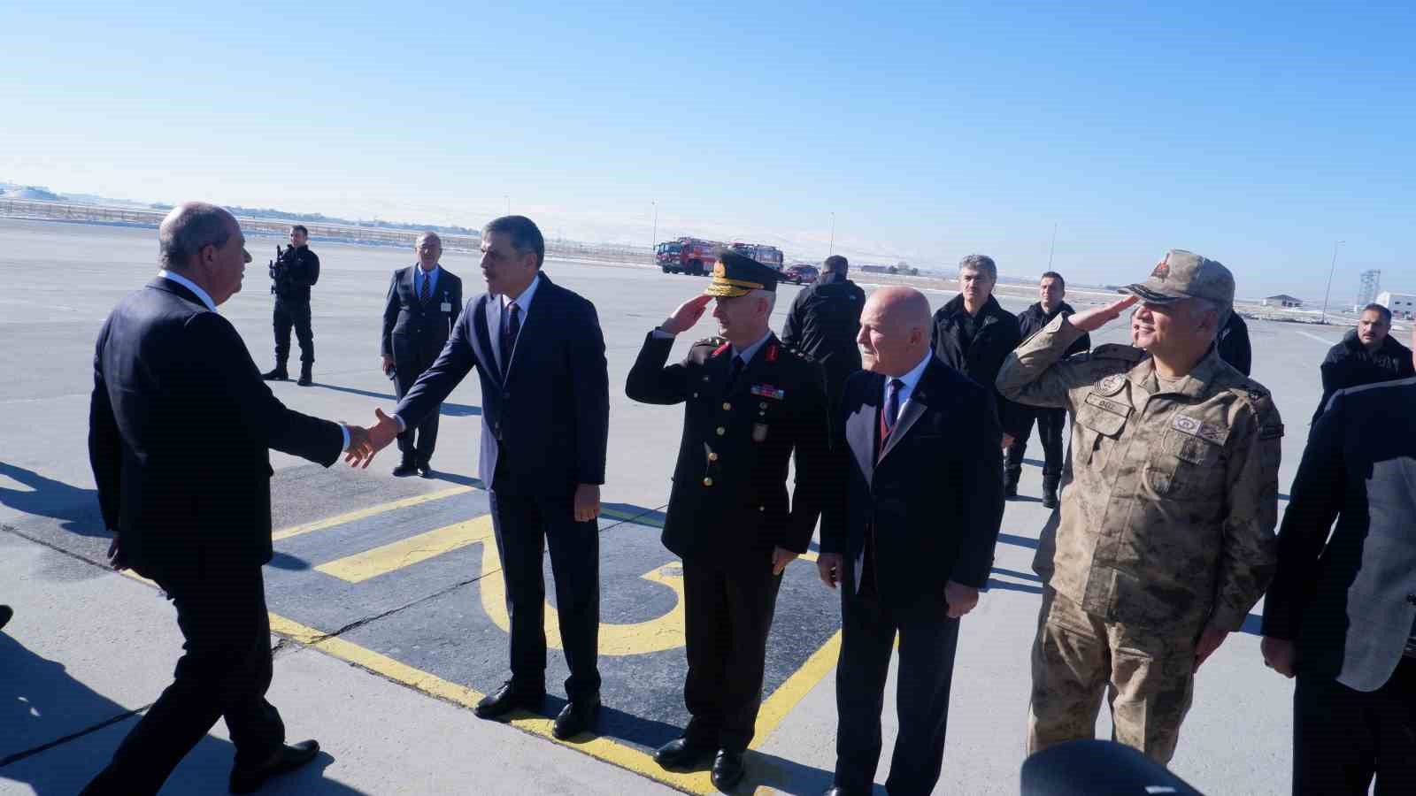 KKTC Cumhurbaşkanı Ersin Tatar Erzurum’da