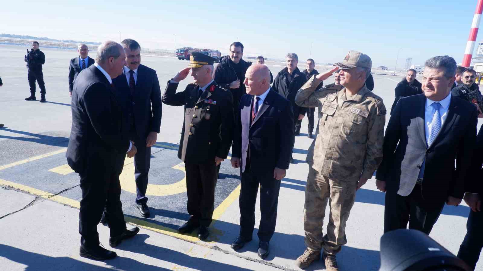 KKTC Cumhurbaşkanı Ersin Tatar Erzurum’da