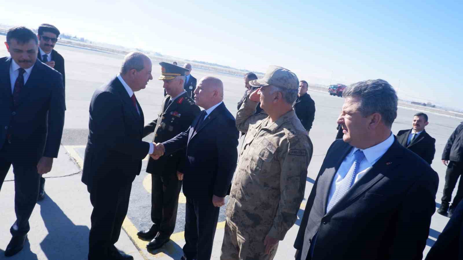 KKTC Cumhurbaşkanı Ersin Tatar Erzurum’da