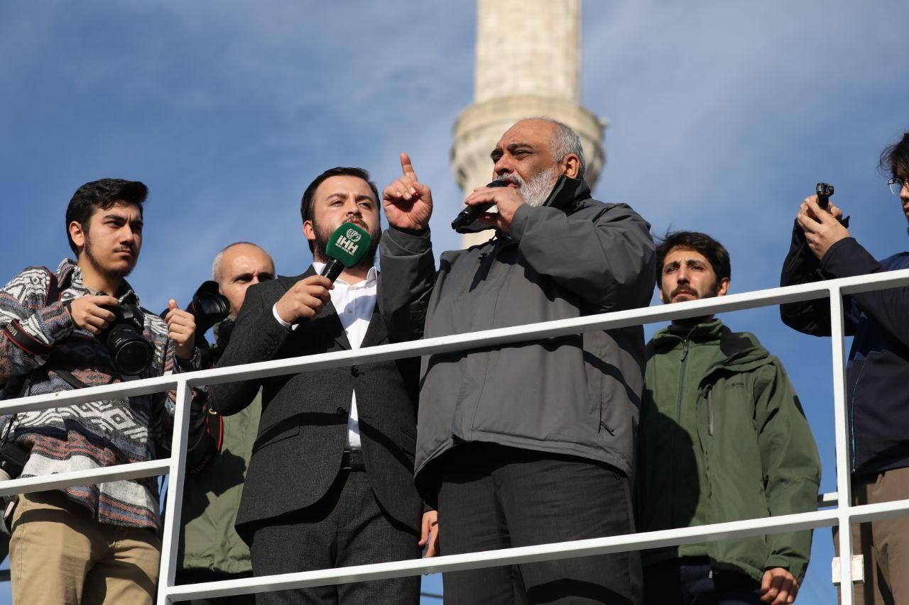 'İnsan Hakları Günü'nde on binler Filistin'e destek için yürüdü