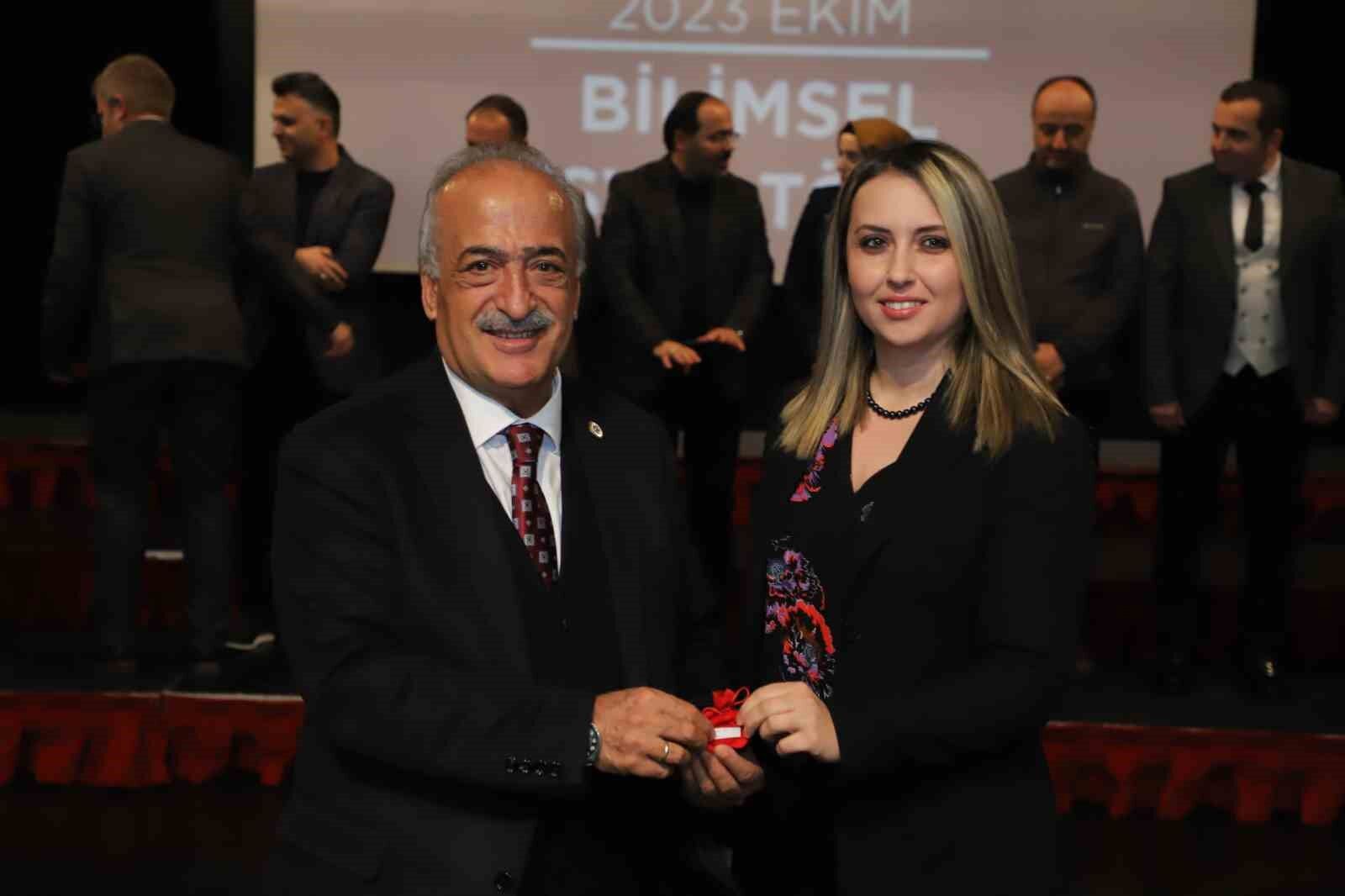 Ekim ayı bilimsel teşvik töreni düzenlendi