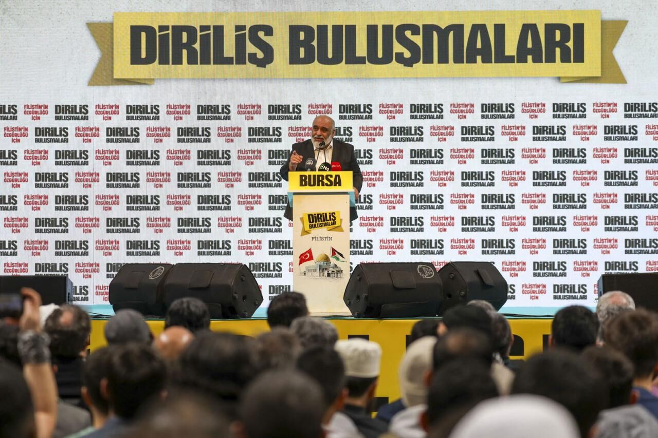 Binlerce kişi Diriliş Buluşmaları’nda Filistin için bir araya geldi