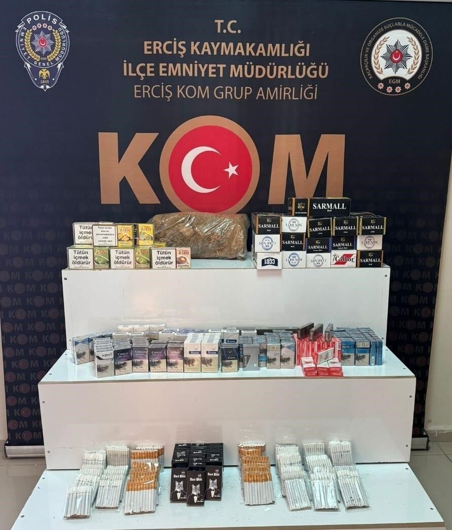 Van’da gümrük kaçakçılığı operasyonu