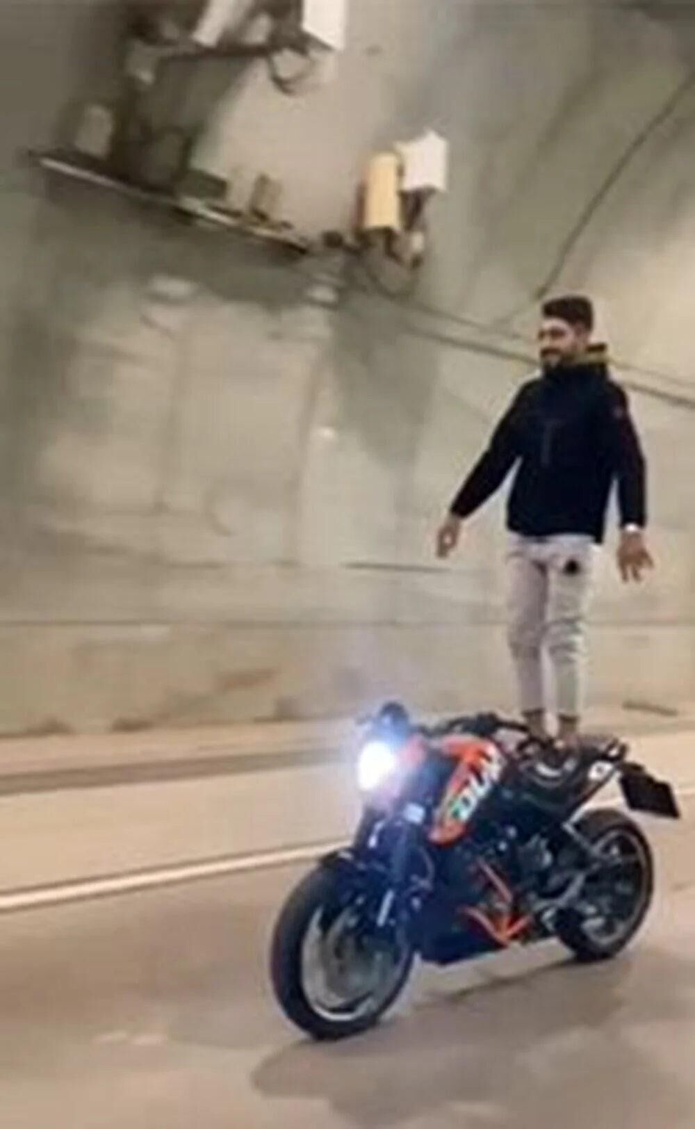 Çamlıca Tüneli’nde tehlikeli oyun
