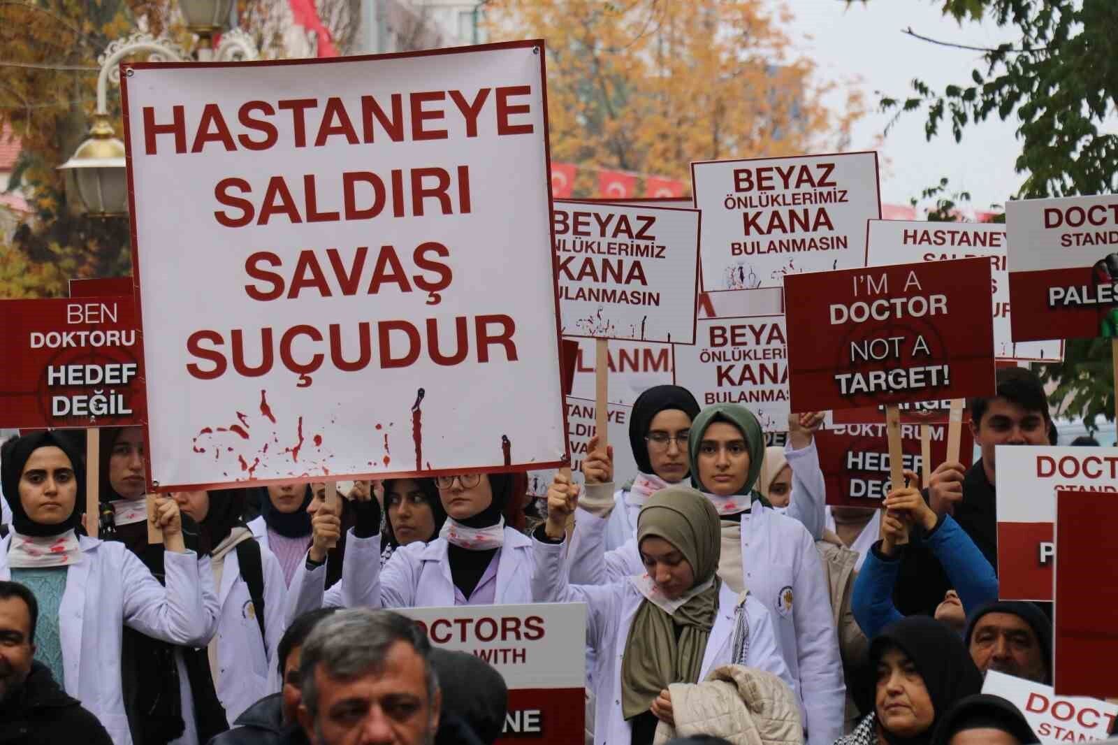 Hekimlerden Filistin için 