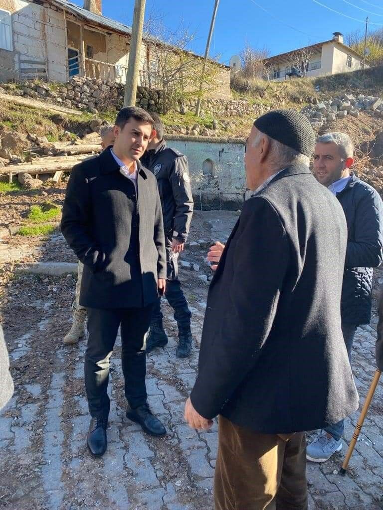 Kaymakam Çelik vatandaşlarla bir araya geldi