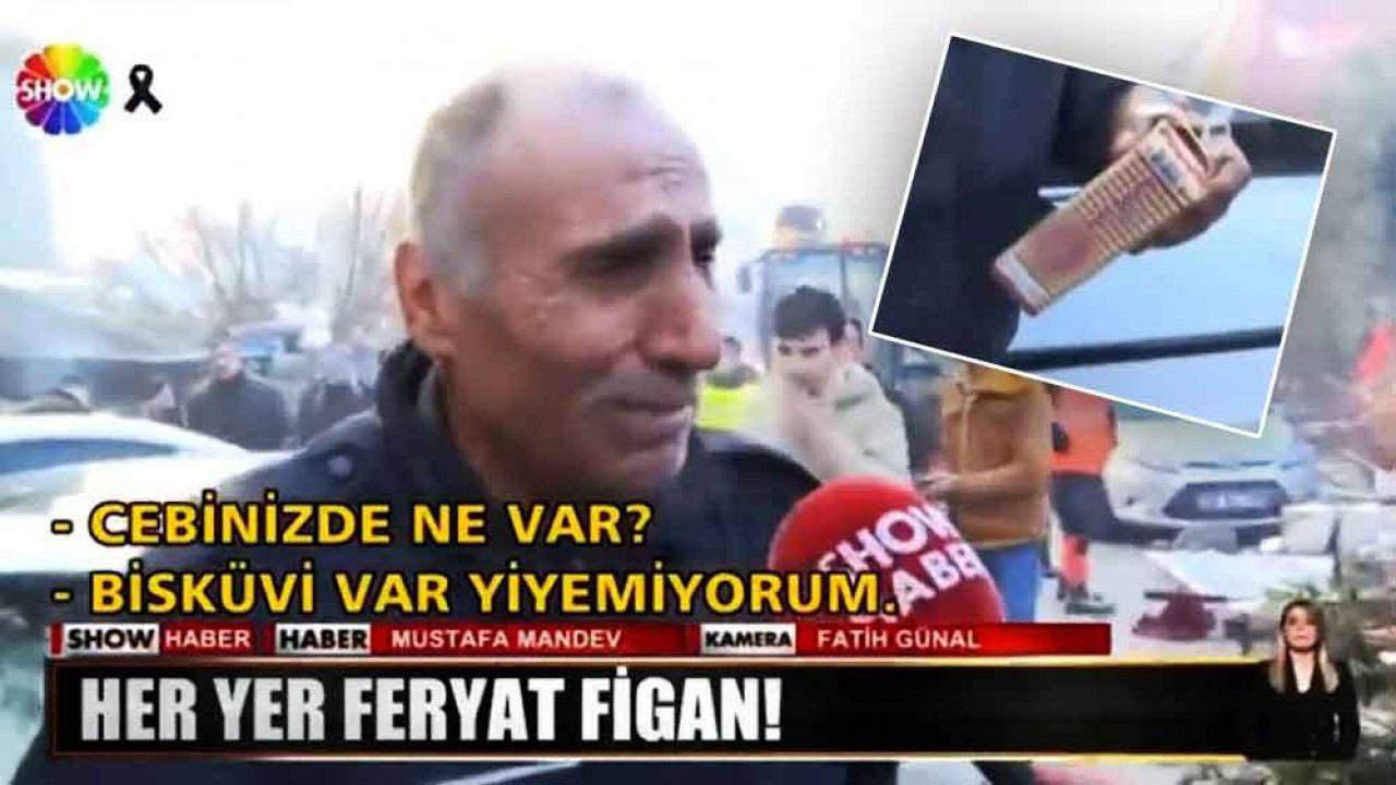 Enkaz başında bisküviyle beklemişti: Şerif Amca, vefat etti