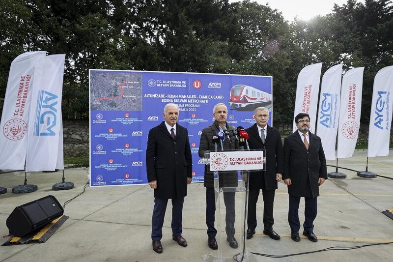 İBB reklam yaparken Bakanlık yeni metro hattı için tarih verdi