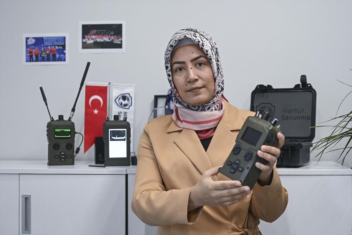 Kadın mühendislerden dronlara karşı kalkan!