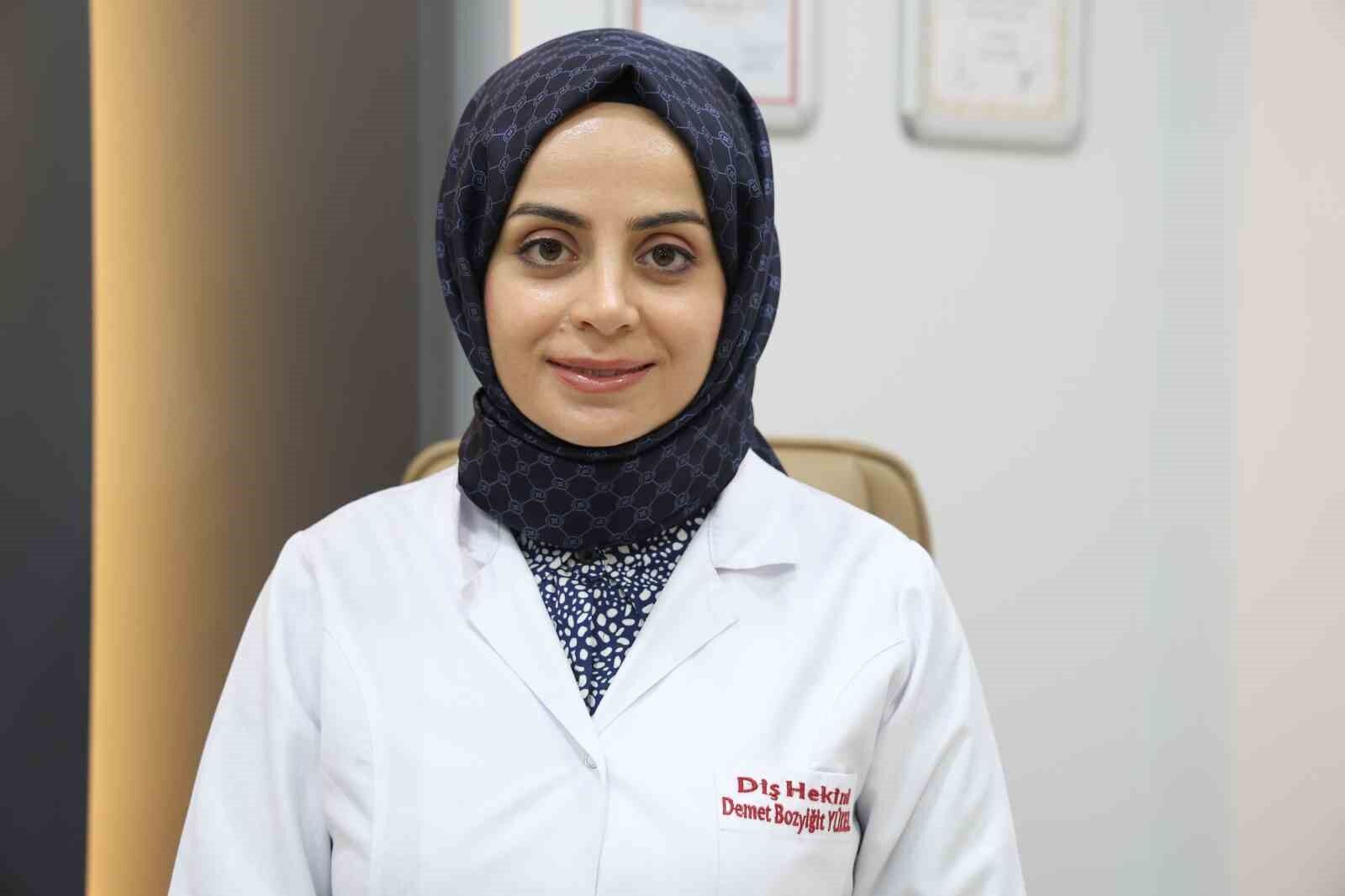 Diş hekimi Yüksel: ’’Diş gıcırdatmanın yüzde 90’ı strese bağlı olarak ortaya çıkıyor’’