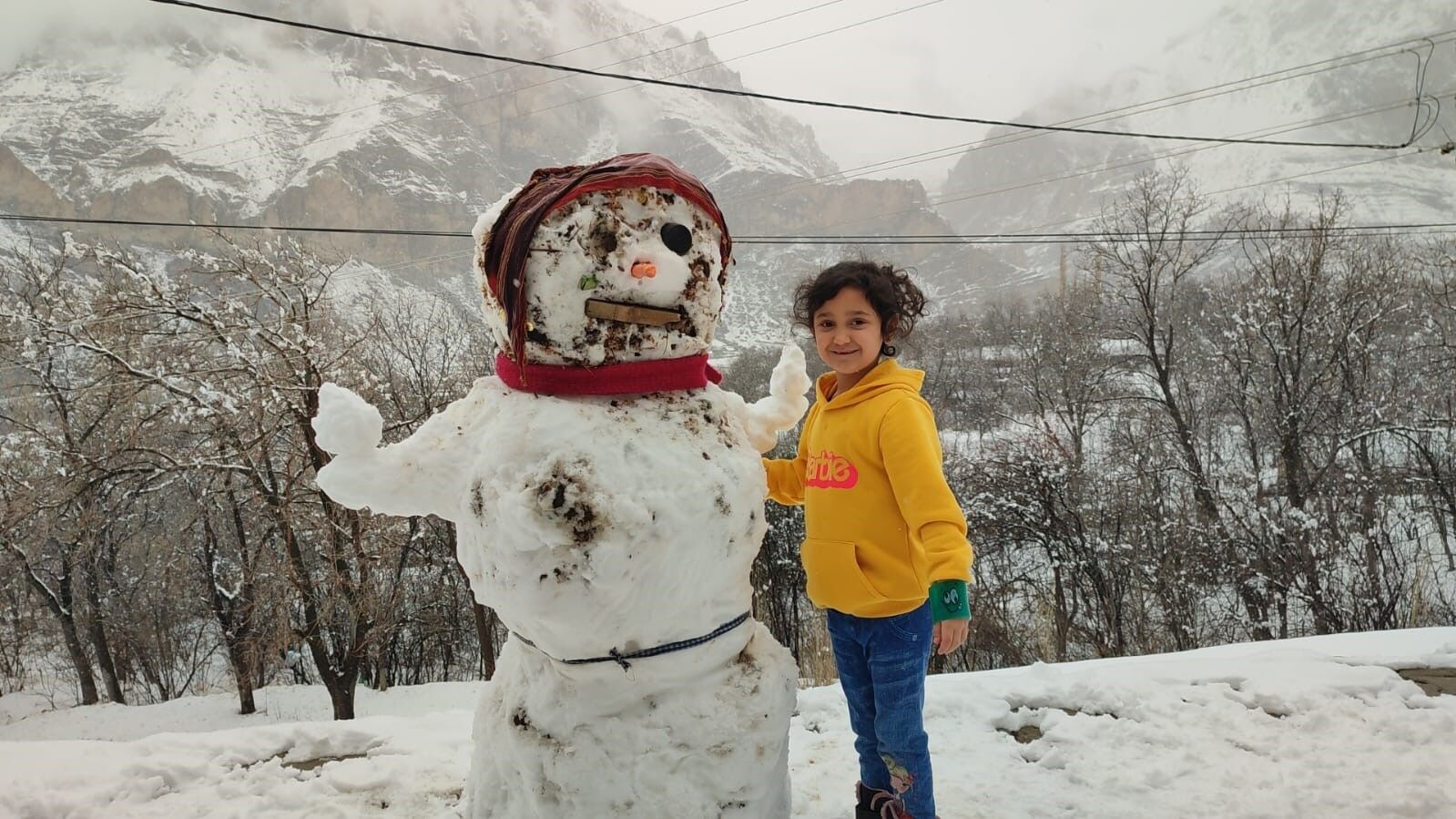 ’Kardan kadın’ yaptılar