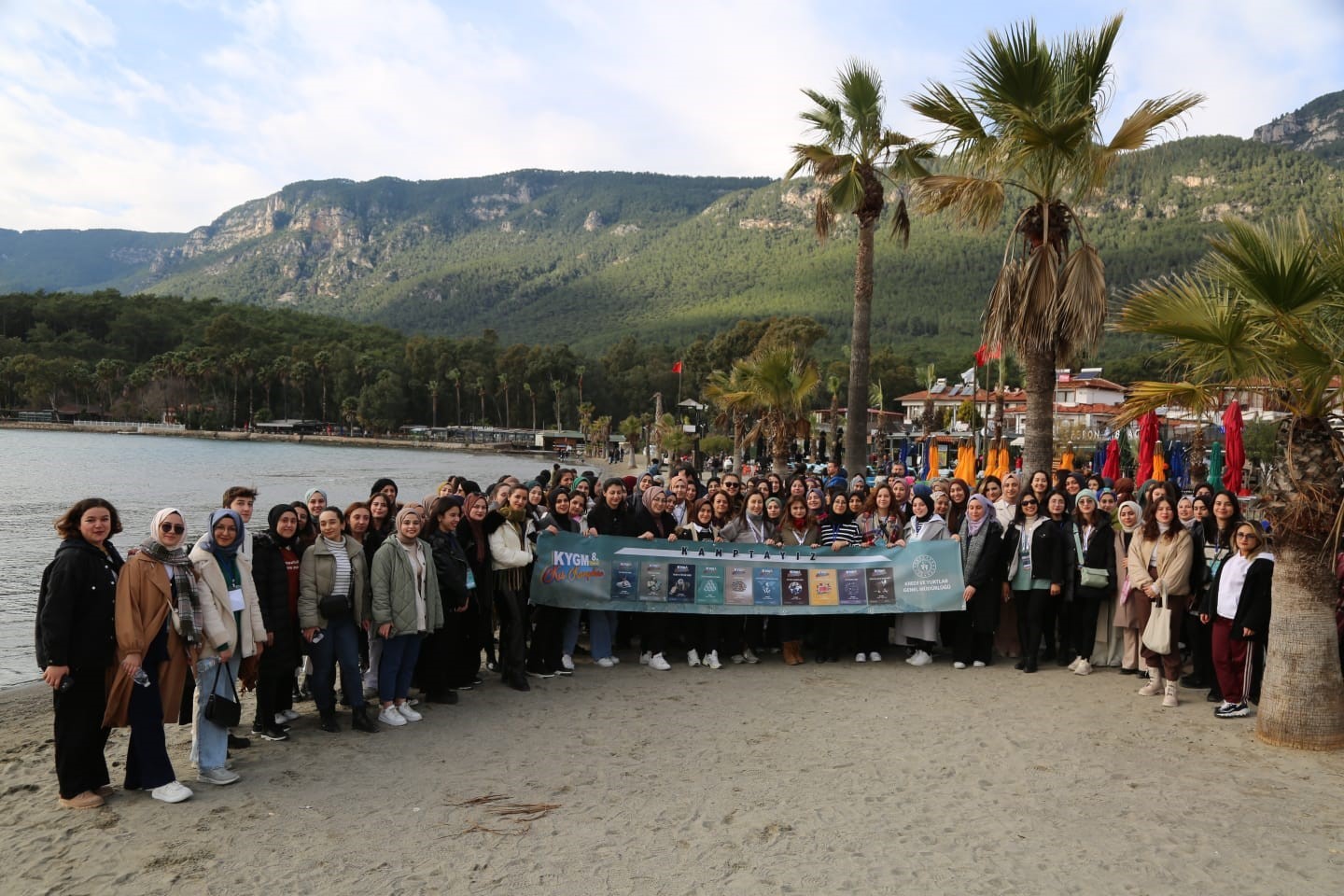 Kış kampında öğrenciler Akyaka turu gerçekleştirdi