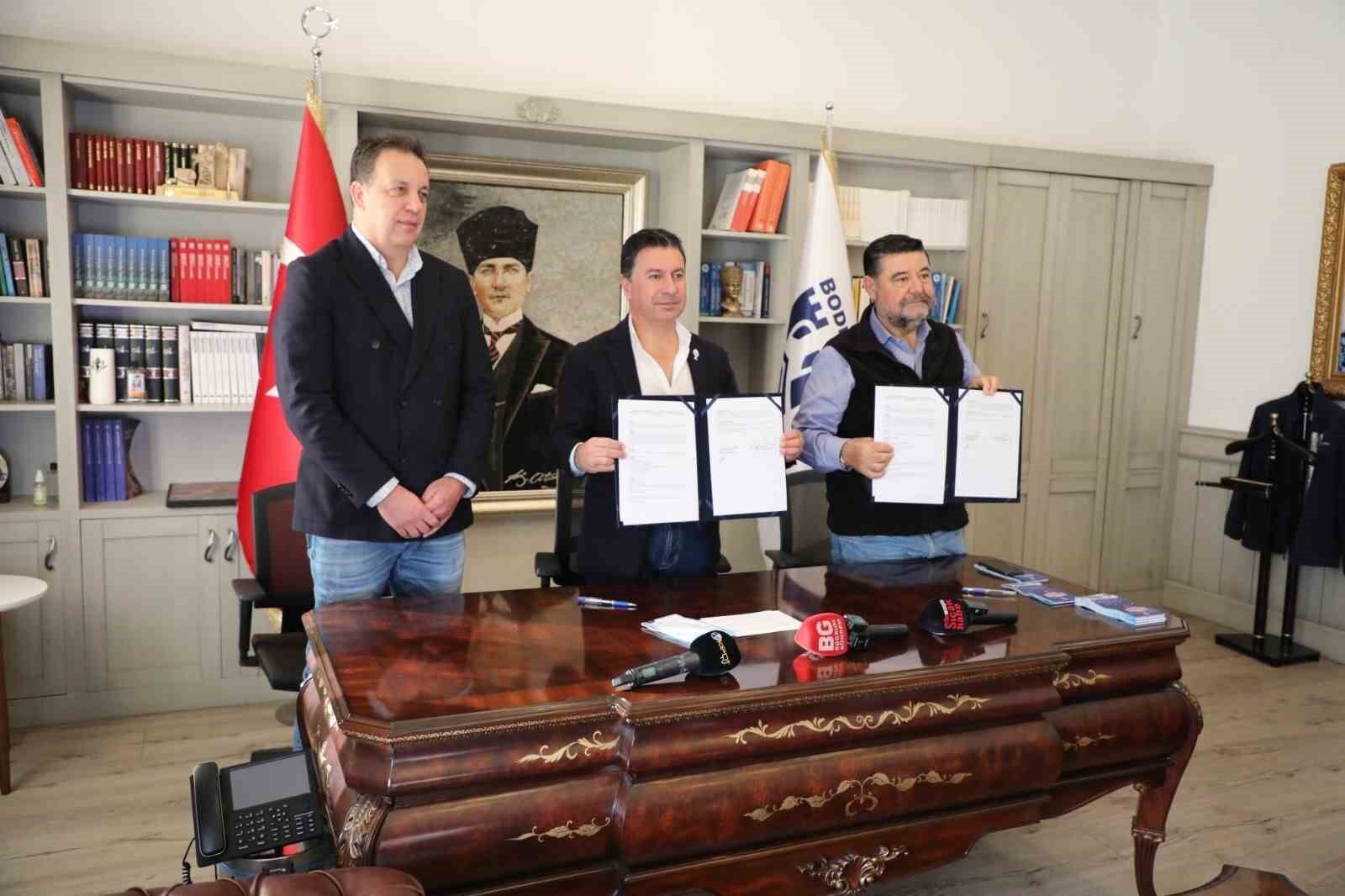 Turistik Bodrum haritası için iş birliği protokolü