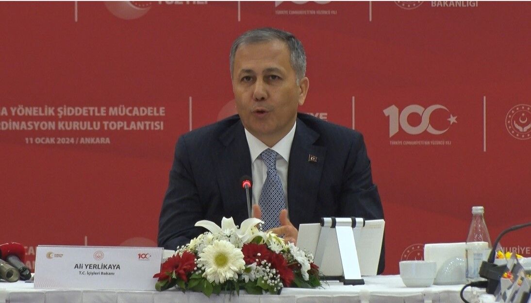 İçişleri Bakanı Yerlikaya: “2023 yılında üzülerek ifade ediyorum ki 300 kadın şiddet kurbanı oldu”