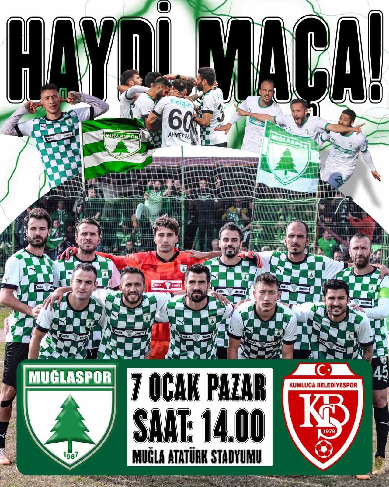 Kumluca maçı öncesi maça davet