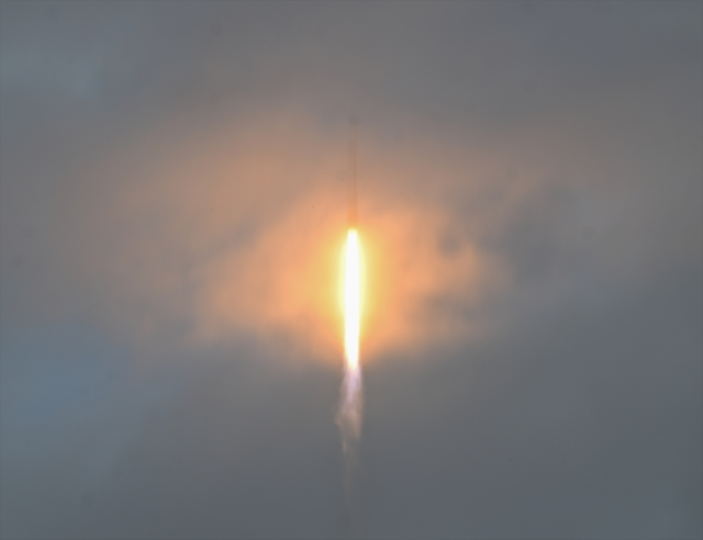 İlk Türk Astronot Alper Gezeravcı'nın uzaya fırlatıldığı anlar