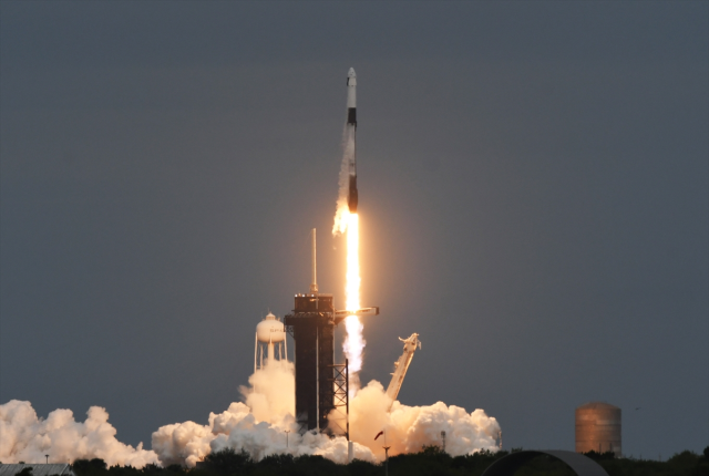 İlk Türk Astronot Alper Gezeravcı'nın uzaya fırlatıldığı anlar