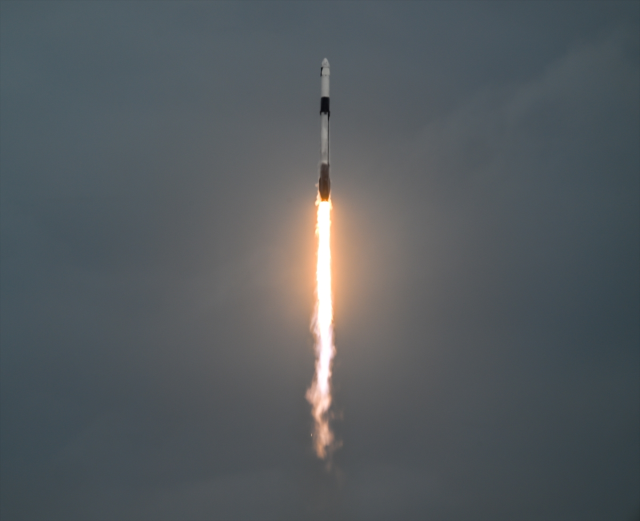 İlk Türk Astronot Alper Gezeravcı'nın uzaya fırlatıldığı anlar