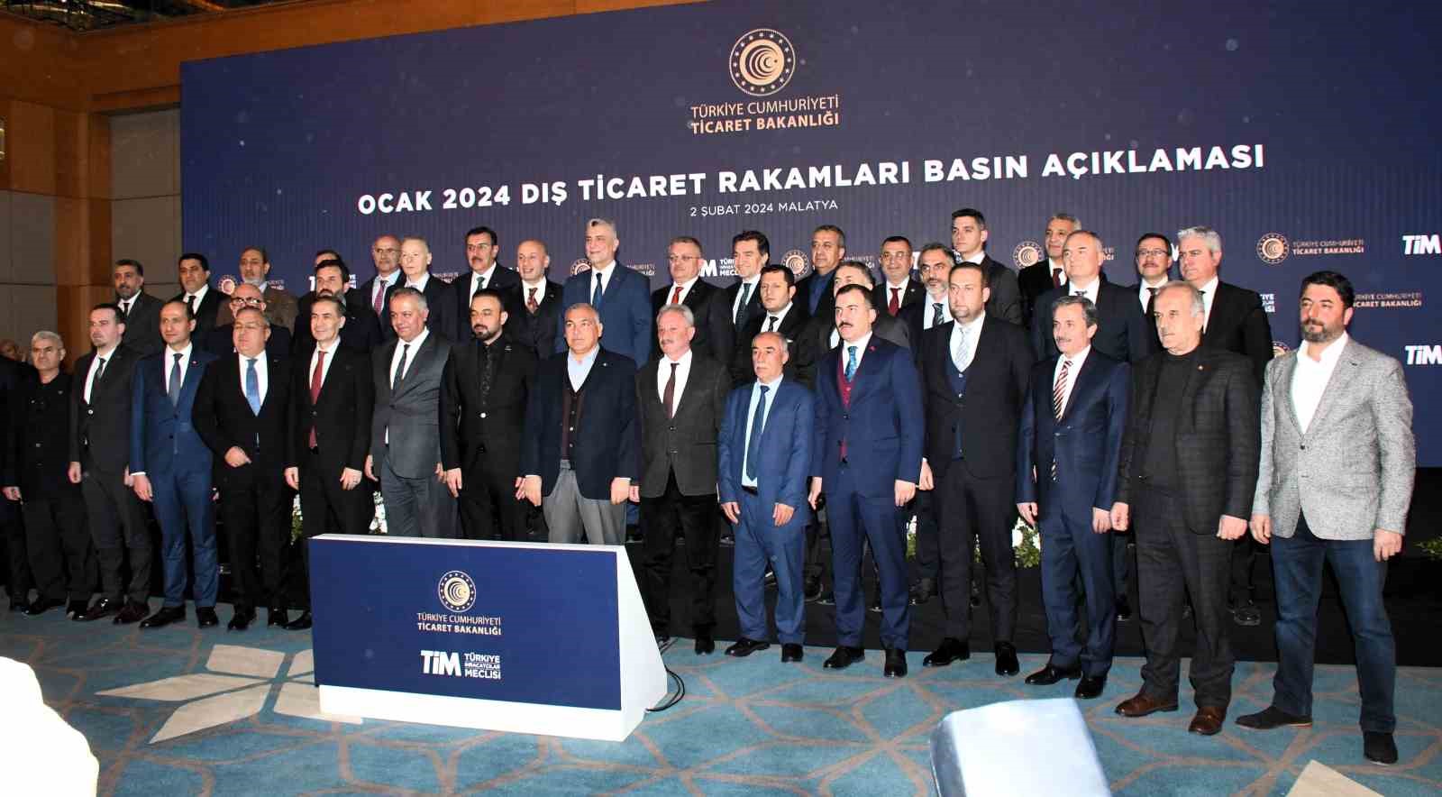 Türkiye’nin Ocak ayı ihracatı 20 milyar dolar oldu