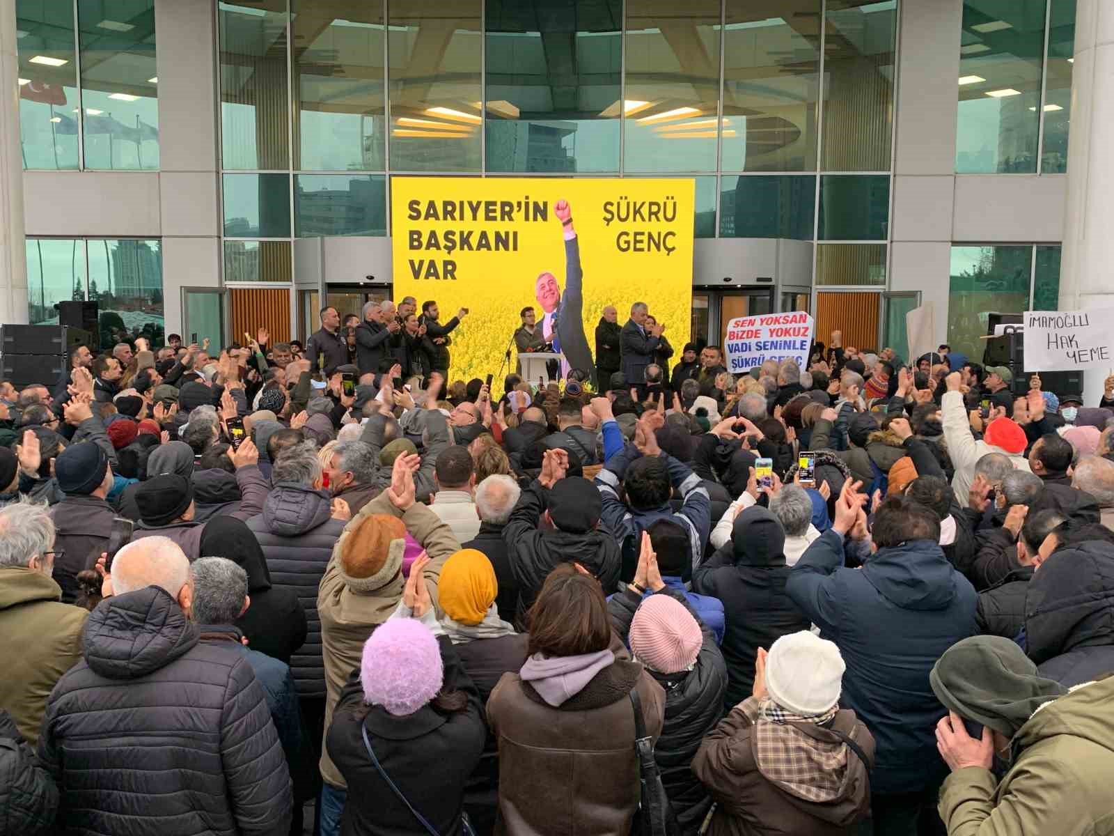 Aday gösterilmeyen Sarıyer Belediye Başkanı Şükrü Genç, CHP yönetimine 18 Şubat’ı işaret etti