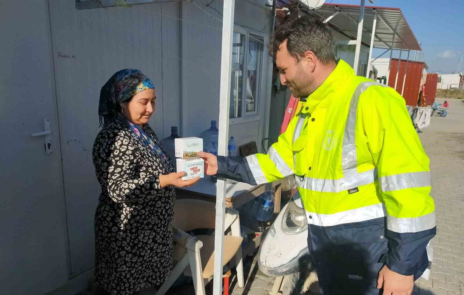 Depremzedeye Bursa morali