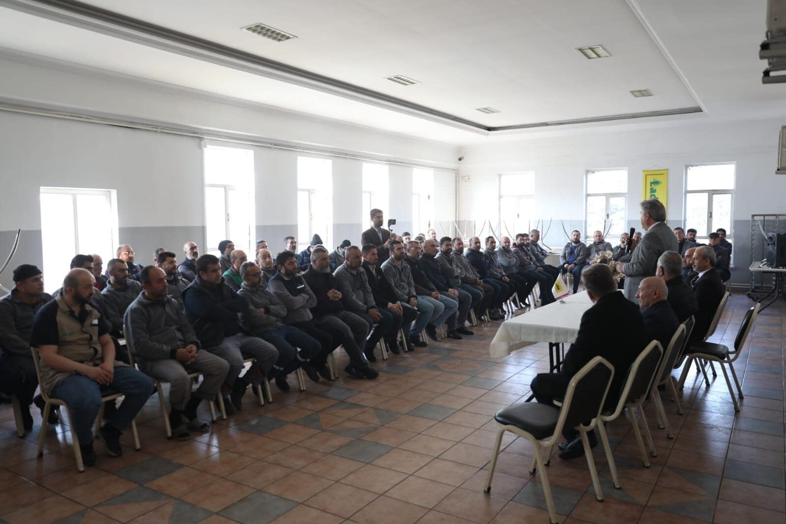 Başkan Palancıoğlu, fabrika işçileri ile bir araya geldi