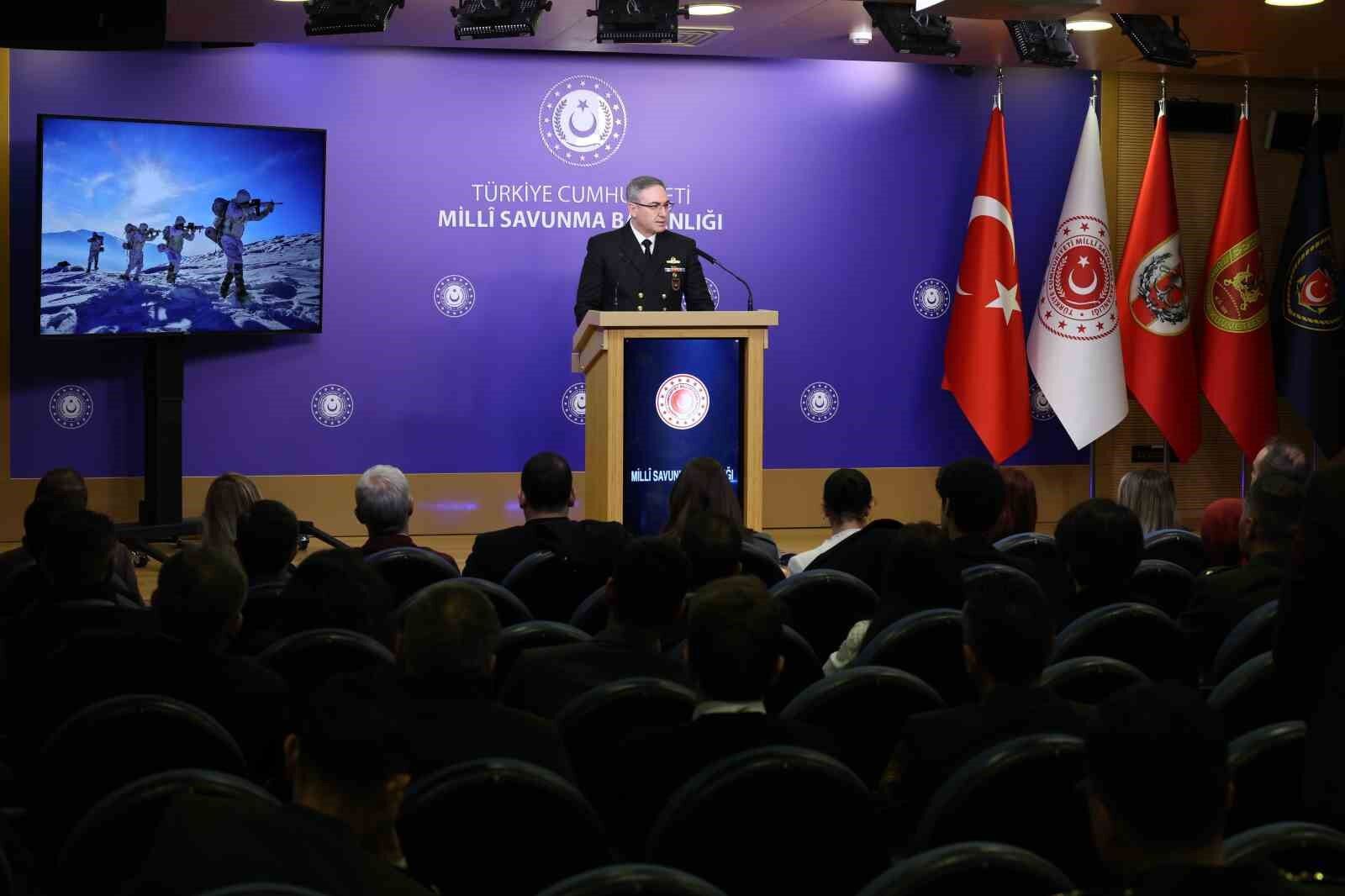 MSB: “Irak ve Suriye’nin kuzeyi dahil son bir haftada 39 terörist etkisiz hale getirilmiştir”