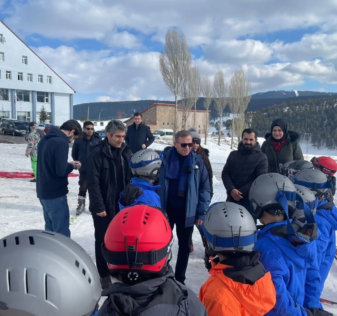 Geleceğin kayakçılar Kars’ta yetişiyor