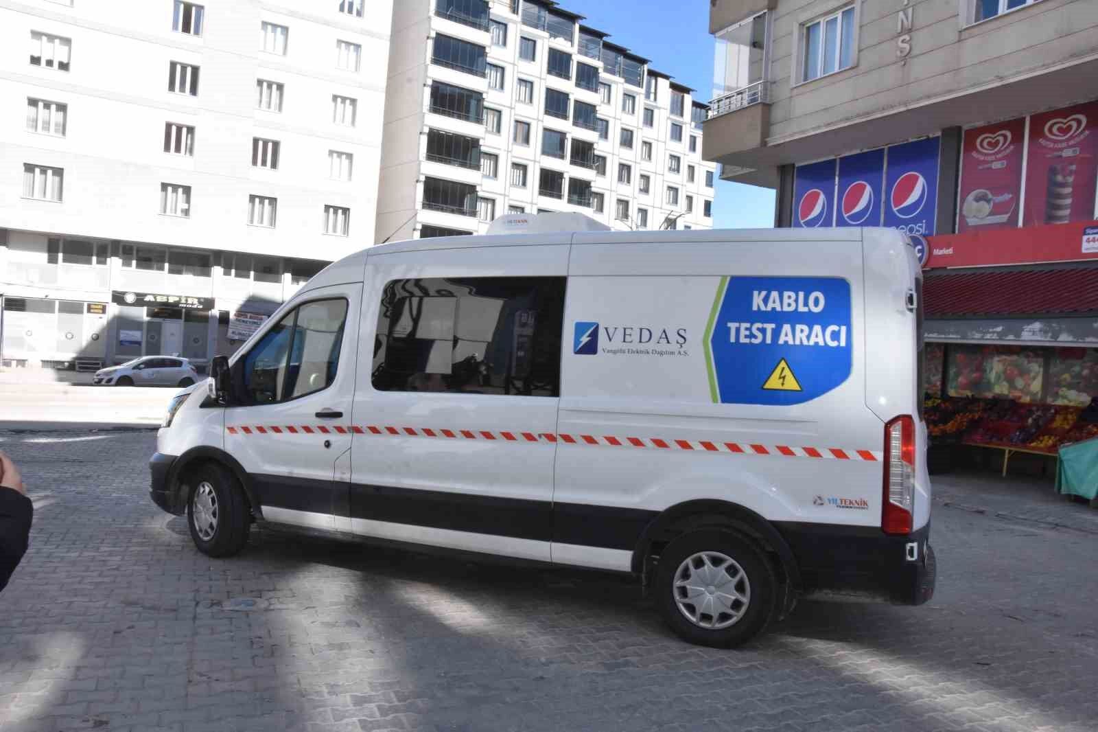 VEDAŞ’ın son teknoloji ’Kablo Test Aracı’ göreve başladı