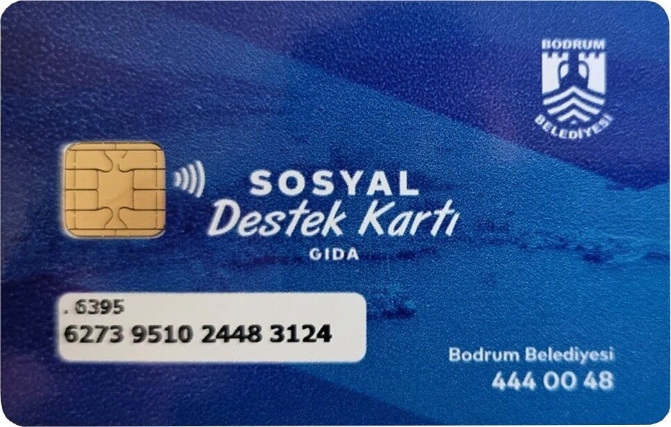 Belediyeden sosyal destek kartı